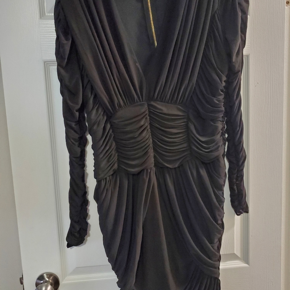 Midi ruched dress